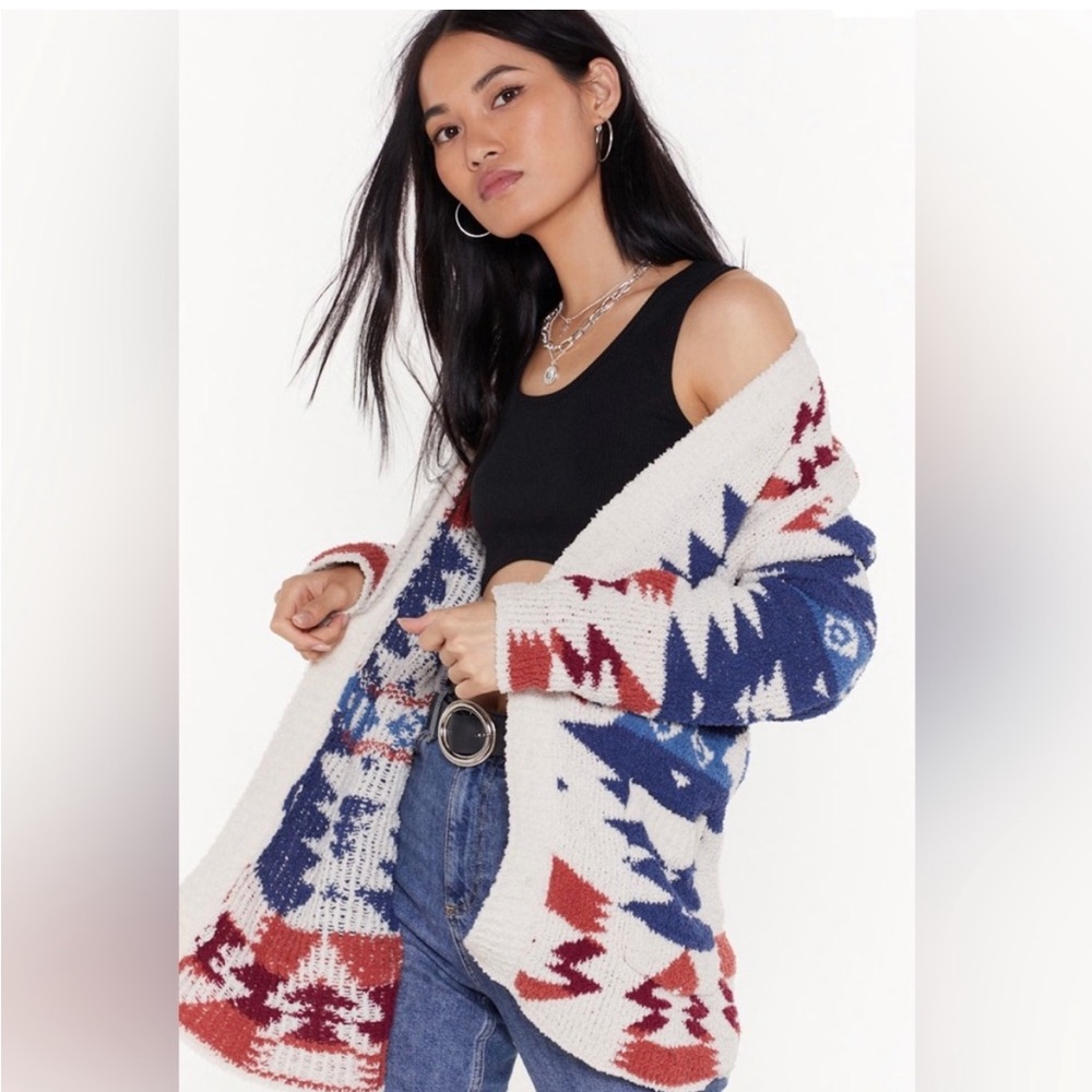 Nasty gal cardigan hardly worn